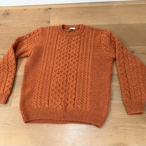 Sunspel Men's - Cable Knit Sweater - L - Made in England